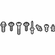 Audi 4M8-098-623 Bumper Cover Mount Kit