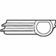 Audi 8P4-807-681-B Lower Grille