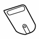 Audi 8E0-951-285-B Alarm Bracket