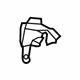 Audi 8U0-809-301-B Wheelhouse Brace Bracket