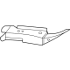 Audi 9J1-804-087-Y Inner Reinforcement