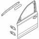 Audi 4G0-831-051 Door Shell
