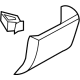 Audi 8R0-854-959-B-GRU Lower Molding