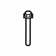 Audi N-102-072-03 Impact Bar Mount Bolt
