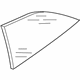 Audi 8T0-845-299-G-NVB Quarter Glass