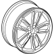 Audi 8W0-601-025-DF Wheel, Alloy