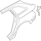 Audi 8W9-809-837-A Quarter Panel