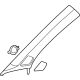 Audi 8Y0-867-233-B-VU5 Windshield Pillar Trim