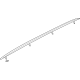 Audi 8W9-860-021-F-V7W Roof Molding