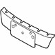 Audi 8J0-807-285-T-1RR License Bracket