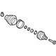 Audi 8E0-498-099-H Outer Joint Assembly
