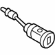 Audi 107-837-167-BK Lock Cylinder
