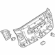 Audi 8U0-867-979-E-4PK Lower Trim Panel