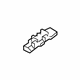 Audi 4K8-853-921 Rocker Molding Bracket