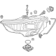 Audi 8Y0-941-035-E Headlamp Assembly