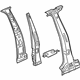 Audi 8R0-810-073-A Inner Center Pillar