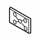 Audi 8R0-863-214-01C Partition Panel