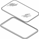 Audi 8D0-877-071-A Glass Assembly