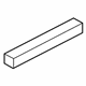 Audi 4N0-857-483 Sound Absorber