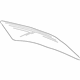 Audi 8D5-845-501-L Back Glass