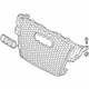 Audi 8T0-853-651-J-MOJ Grille Assembly