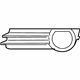 Audi 8P4-807-681-F Lower Grille