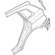 Audi 80F-809-837-STL Quarter Panel