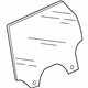 Audi 83A-845-205-A Door Glass