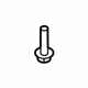 Audi 4G0-807-739 Retaining Strip Bolt
