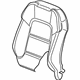 Audi 8V7-881-806-AR-GZX Seat Back Cover