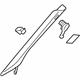 Audi 80A-867-233-F-1OJ Windshield Pillar Trim