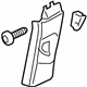 Audi 80A-867-243-B-1OJ Upper Center Pillar Trim