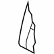 Audi 8K0-885-775-D Seat Back Pad