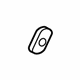 Audi 427-853-478 Pillar Molding Bushing