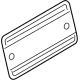 Audi 4M0-827-113-D-9B9 License Bracket