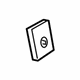 Audi 8H0-845-233 Door Glass Spacer