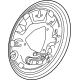 Audi 1EA-609-425-A Backing Plate