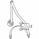 Audi 4H0-857-705-C-DBG Lap & Shoulder Belt