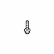 Audi N-907-884-02 Rocker Molding Bolt