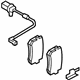 Audi 4H0-698-451-P Brake Pads