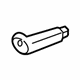 Audi 8D0-853-579-A-01C Molding Extension