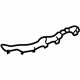 Audi 8D0-854-977 Rocker Molding Retainer Bracket