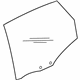 Audi 8R0-845-205-G Door Glass