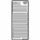 Audi 8K1-010-503-K Fuse Box Label