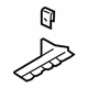 Audi 8H0-853-921-A Front Bracket