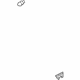Audi 4H0-898-283-A Armrest Hardware Kit