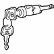 Audi 107-905-855-CH Ignition Cylinder