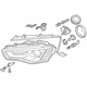 Audi 8T0-941-003-BC Headlamp Assembly