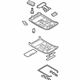 Audi 4H0-947-135-BK-6PS Overhead Lamp
