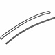 Audi 8N8-853-705-D-GRU Roof Molding